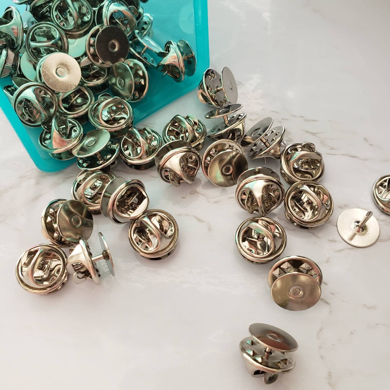 Butterfly Clutch Pins Jewely Pins 10mm Lapel Pin with Clutch Etsy