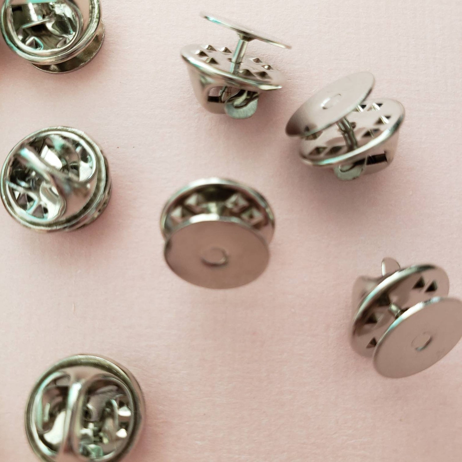 Butterfly Clutch Pins Jewely Pins 10mm Lapel Pin with Clutch Etsy