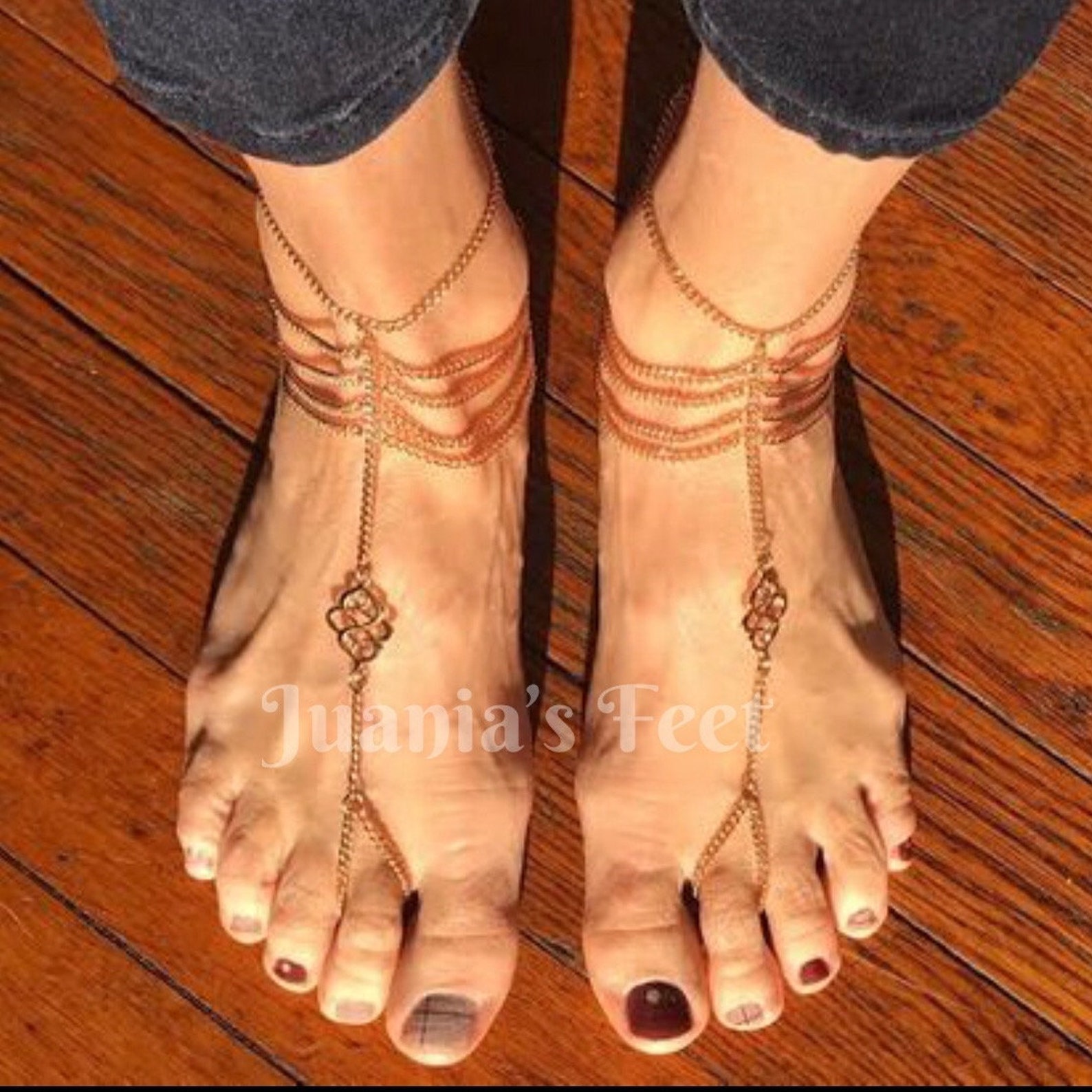 Photographs of Feet and foot Jewelry Etsy