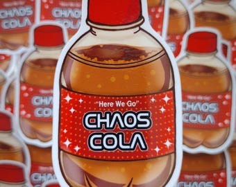Chaos Cola Vinyl Sticker - Sonic Adventure 2 Fan Art