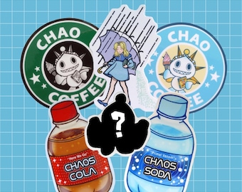 Sonic Sticker Pack Bundle with MYSTERY STICKER