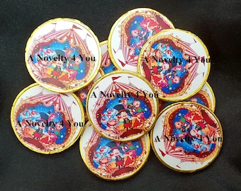 Circus Milk Chocolate Coins Party Bag Filler Wedding Favours Birthday Gift