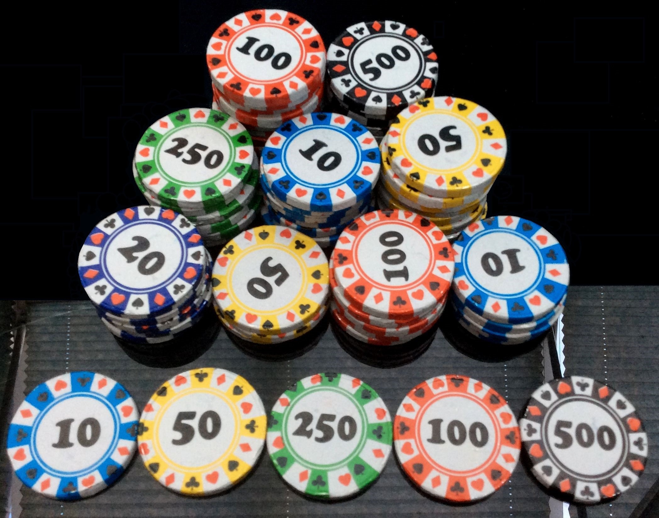 Paulson Poker Chips for sale compared to CraigsList Only 2 left at 75