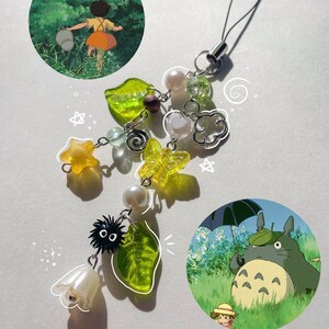 Cute Studio Ghibli-inspired phone charm (phone strap)