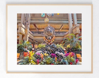 Disney Polynesian Resorts wall print 8 x 10 unframed disney decor