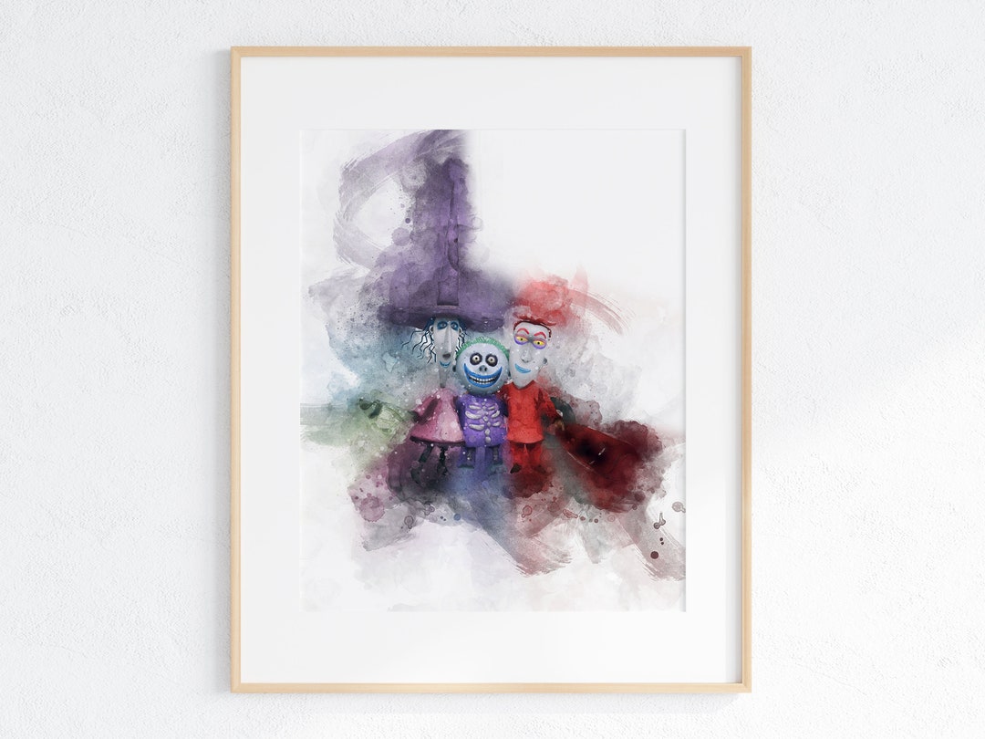 Nightmare Before Christmas Wall Print 8 X 10 Unframed Print Wall Decor ...