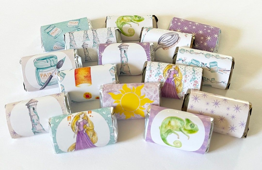 Small Wrappers 50 Personalized Mini Candy Bar Wrappers for Party Favors Small Gifts - Etsy
