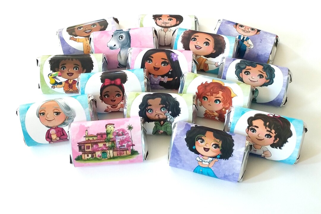 Small Wrappers 50 Personalized Mini Candy Bar Wrappers for Party Favors Small Gifts - Etsy