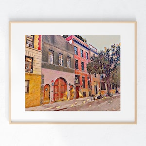 Cornelia Street wall print 8 x 10 unframed Home Decor Small Gift