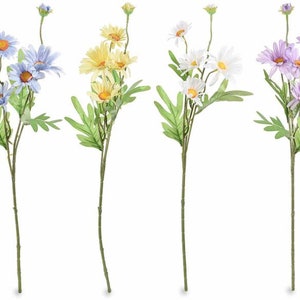 Daisy Künstliche Stoffblume 52 cm