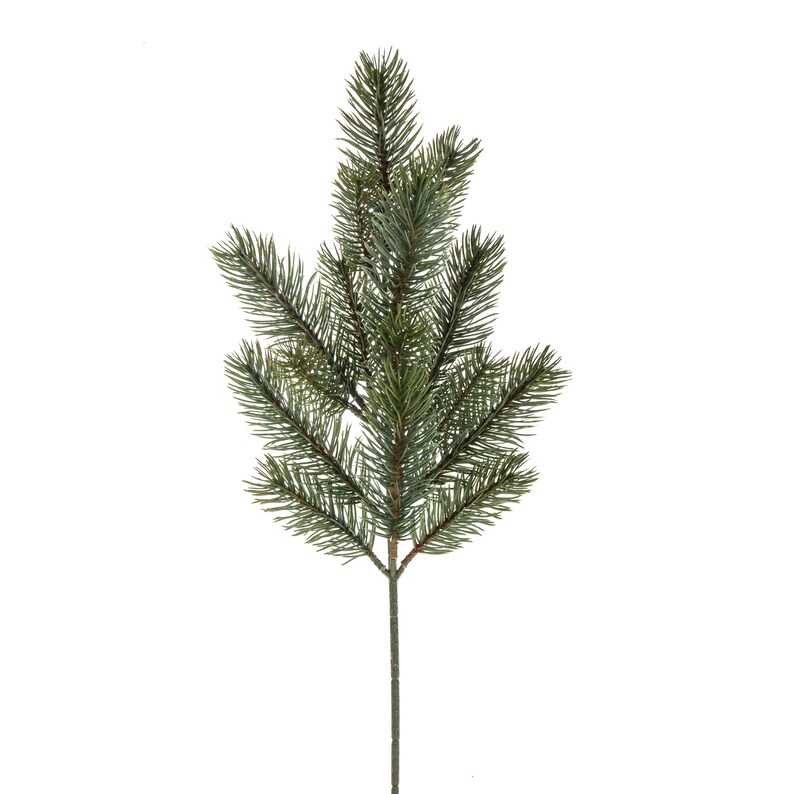 Artificial Fir Branch 50 Cm 15 Tips Etsy