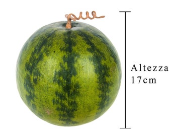 Ornement de nourriture de pastèque aux fruits artificiels