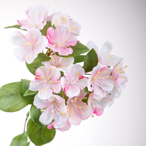 Apfelblütenzweig Künstliche Stoffblumen 74 cm