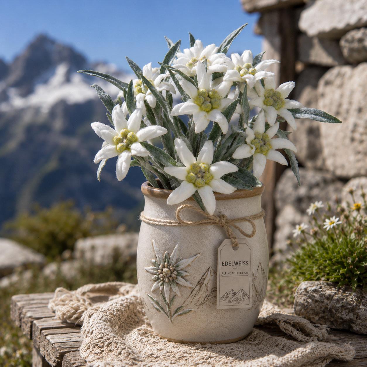 【2021年廃番】 EDELWEISS エーデルワイス　パーフェクション セット エーデルワイス造花ブーケ - Etsy 日本