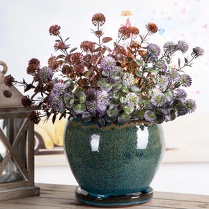 Trifoglio Fiori Artificiali Mazzolino 33 cm Arancione