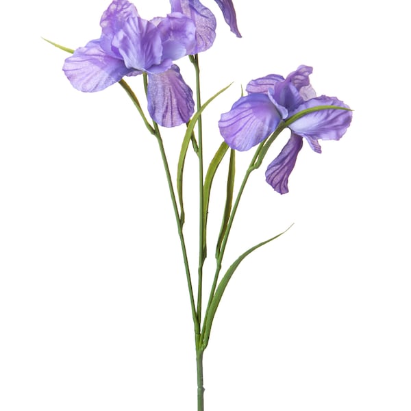 Iris Artificial Fabric Flower 60 cm