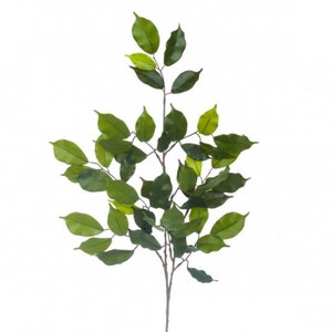 Artificial Ficus Foliage Branch 60 cm Lenght