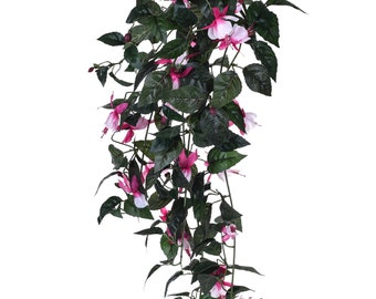 Artificial Fuchsia Falling Bush 80 cm