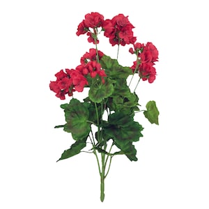 Artificial Geranium Bush 54 cm