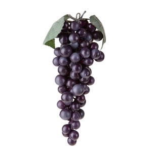 Artificial Fruit Grape Food Ornament Real Size
