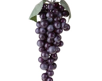 Artificial Fruit Grape Food Ornament Real Size
