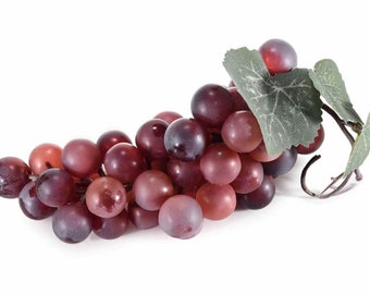 Fruits artificiels, raisin, nourriture ornementale, longueur 18 cm