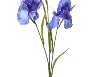 Iris Artificial Fabric Flower 60 cm