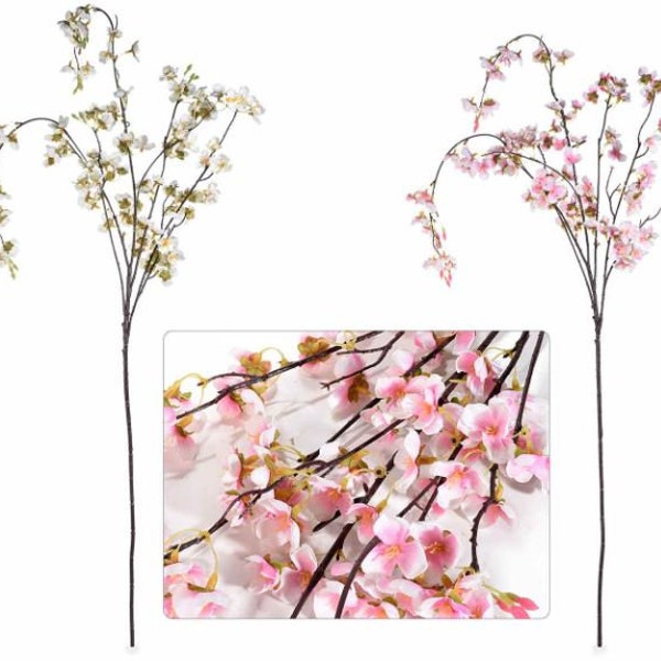 Kirschblüten-künstlicher Zweig Stoffblumen