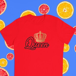 SALE!! YAASSSS QUEEN with Crown Graphic Gay Lesbian Trans Non Binary Queer Pride Tee Shirt