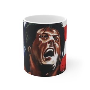 Rocky Balboa Inspirational Mug - Channel Your Inner Champion!  - Ceramic Mug 11oz