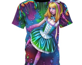 Melting Alice Beyond the Rainbow - Mens Tshirt (AOP)