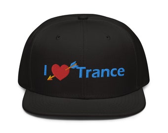 I Love Trance Cupid Hat