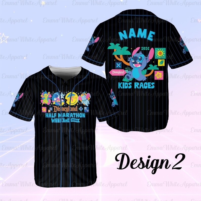 Stitch Racing Jackets Disney Stitch Kids Race Baseball Jersey, Disney Lilo and Stitch Jersey ...