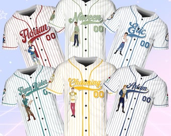 Disney All Prince Characters Jersey, Disney Famous Characters Jersey, Prince Hans Florian Charming, Personalized Disney Inspired Jersey