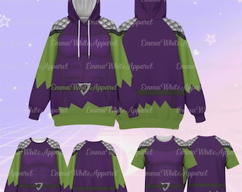 Green Goblin 3D Cosplay Hoodie, Green Goblin Halloween Cosplay Shirt, Spider Man Character Cosplay Shirt, Supervillain Cosplay Hoodie