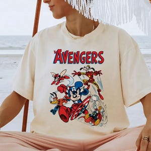 What If Mickey And Friends Became The Avengers Shirt, Mickey And Friends The Avengers Team Shirt, Disney Group Matching Shirt, THA086