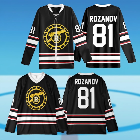 Rozanov Hockey Jersey, Enemies to Lovers Hockey, Heated Movie Inspired Shirt, Rozanov 24 Hockey Jersey, Rivalry Hockey Shirt, LGBT Shirt