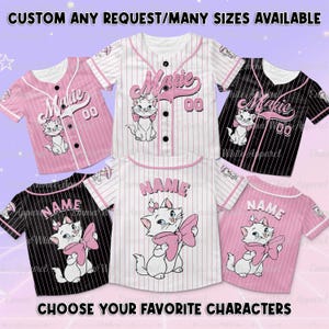 Marie Because I'm a Lady Aristocats Disney Inspired Jersey