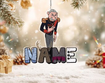 Disney Frozen Duke of Weselton Christmas Ornament, Disney Duke of Weselton Acrylic Ornament, Custom Name Disney Frozen Ornament, TGOA481
