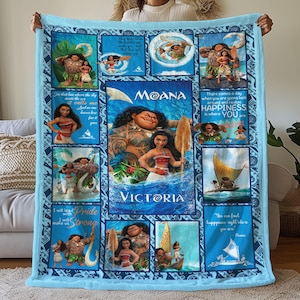 Moana 2 Blanket - Etsy