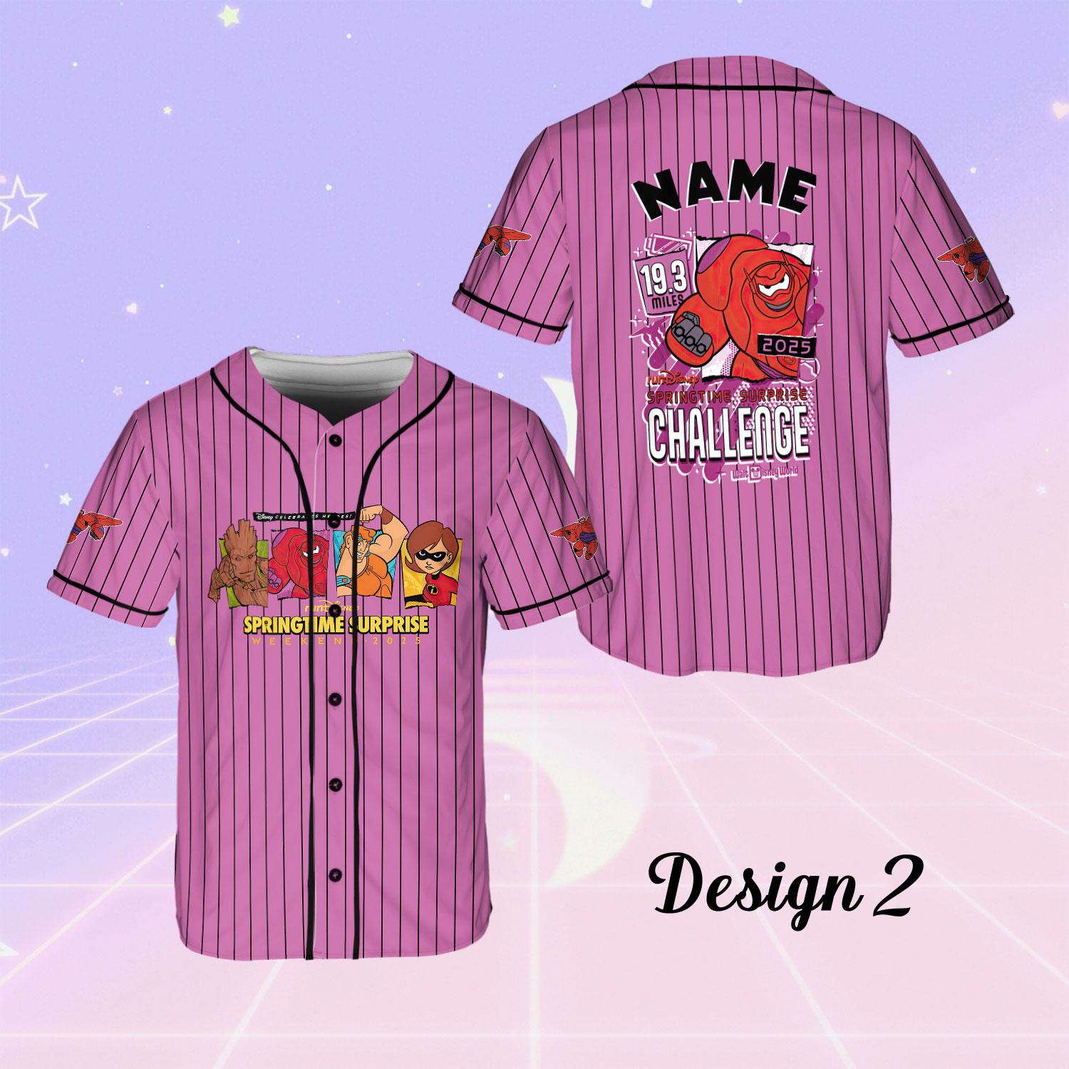 Rundisney Springtime Surprise Weekend Jersey, Superheros Rundisney