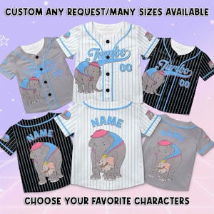 Disney Dumbo Jumbo Jersey, The Flying Elephant Jersey, Elephant Disneyland Family Jersey, Elephant Disney Matching Jersey
