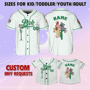 Puppy Dog Pals Bob Baseball Jersey, Disney Bob Characters Jersey, Puppy Dog Pals Cartoon Shirt, Disney Matching Jersey, Bob Birthday Shirt