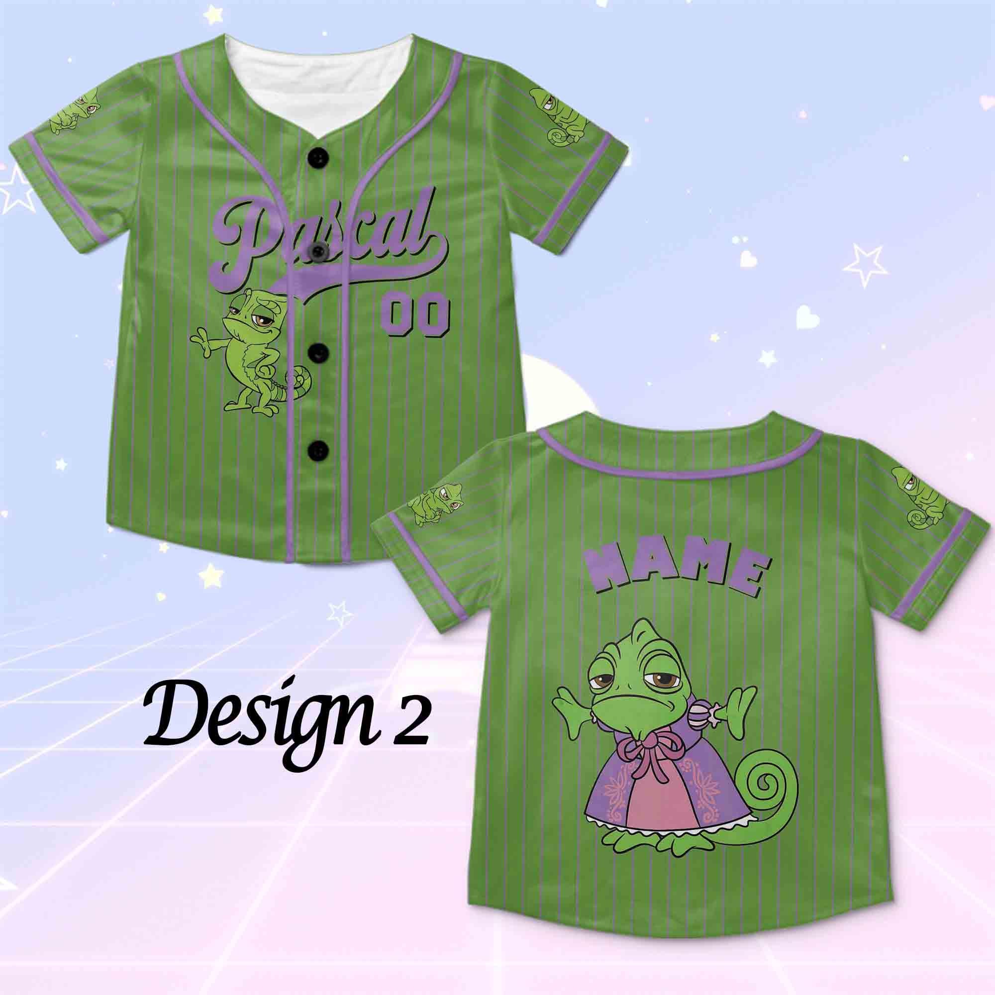 Tangled Pascal Baseball Jersey, Disney Pascal Cute Shirt, Disney