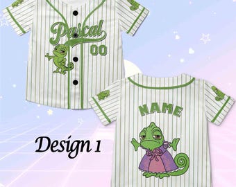 Tangled Pascal Baseball Jersey, Disney Pascal Cute Shirt, Disney