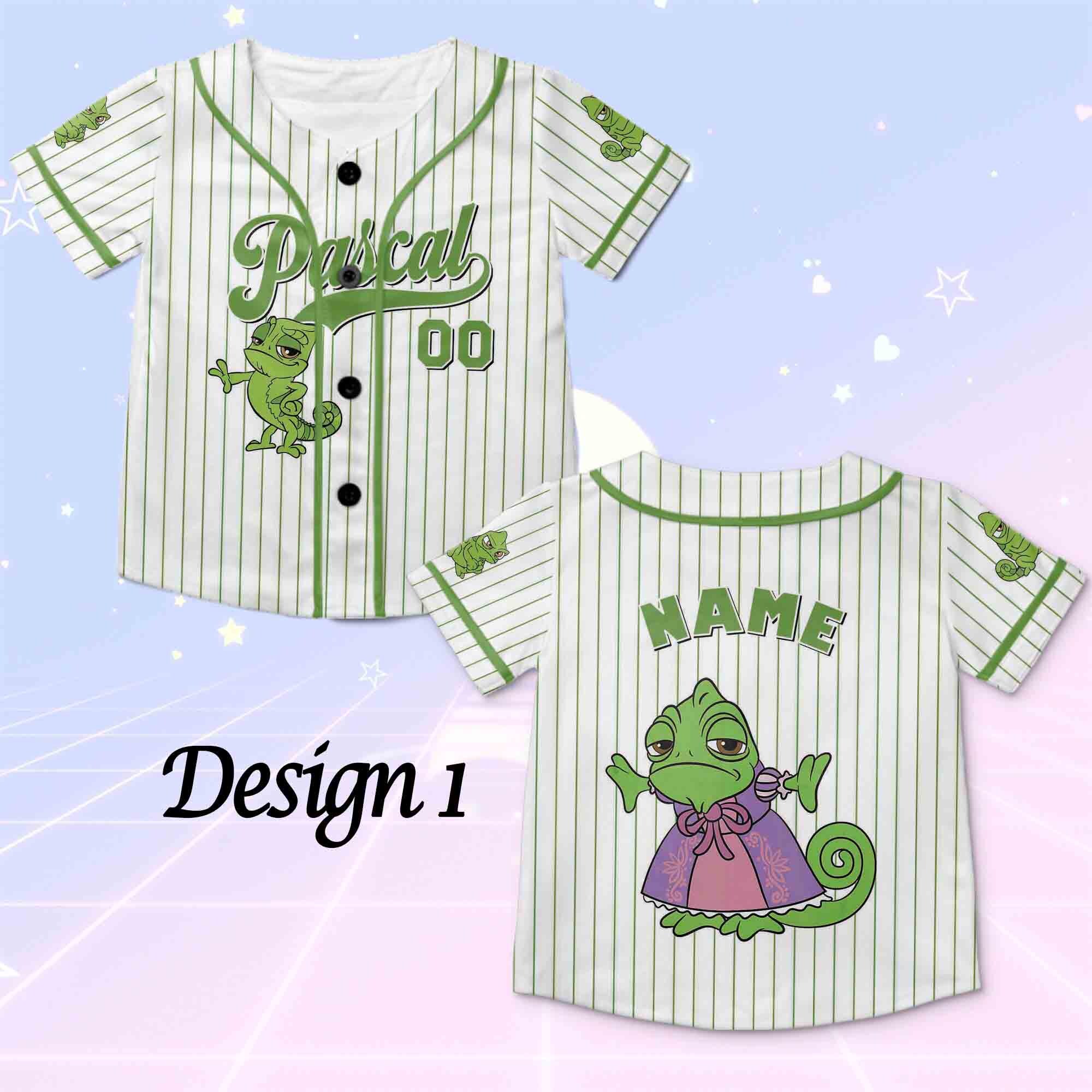 Tangled Pascal Baseball Jersey, Disney Pascal Cute Shirt, Disney