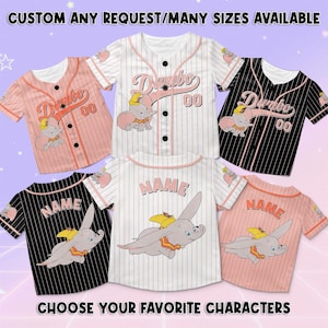 Disney Cute Dumbo Jersey, The Flying Elephant Jersey, Elephant Disneyland Family Jersey, Elephant Cartoon Shirt, Cute Jersey For Family Trip