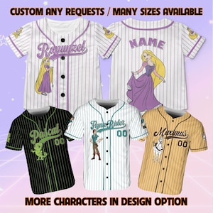 Disney Tangled Pascal Tangled Sun Baseball Jersey, Walt Disney