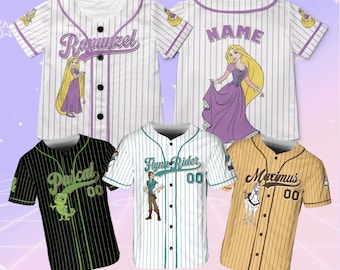 Disney Tangled Baseball Jersey, Tangled Baseball Jersey Collection