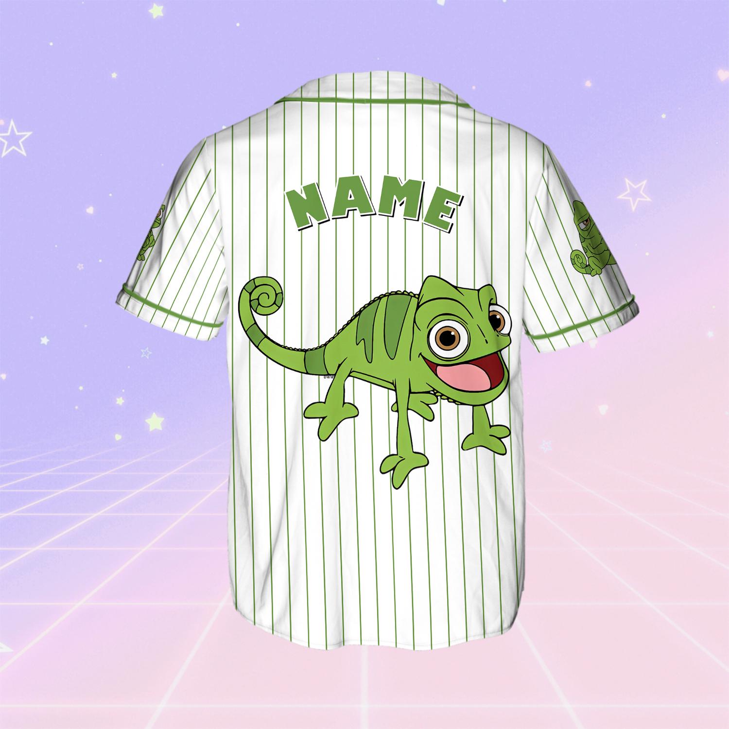Tangled Pascal Baseball Jersey, Disney Pascal Jersey, Disney